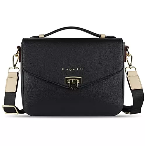 bugatti Taschen & Rucksäcke bugatti Ella Classic Bag für Damen, Damenhandtasche Schultertasche Henkeltasche