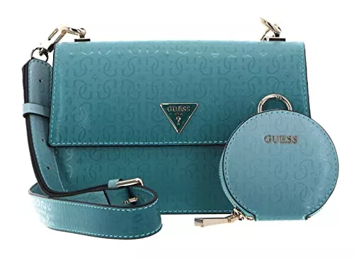 GUESS Taschen & Rucksäcke GUESS Alexie Crossbody Flap Aqua Multi Ombre