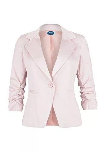 4tuality Blazer 4tuality Damenblazer tailliert mit 3/4 Arm Gr. S - XXL