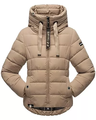 Navahoo Jacken Navahoo Damen Steppjacke Winterjacke Stehkragen gefüttert B930