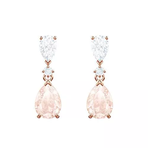 Swarovski Schmuck Swarovski Vintage Ohrringe, Ohrschmuck mit Funkelnden Swarovski Kristallen