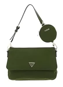 GUESS Taschen & Rucksäcke GUESS Eco Gemma Top Zip Shoulder Bag Olive