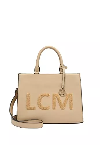L.CREDI Taschen & Rucksäcke L. CREDI Handtasche Jamira mit Label-Applikationen Damen