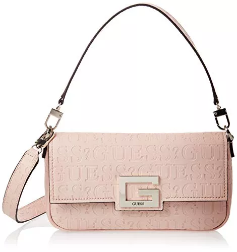 GUESS Taschen & Rucksäcke Guess Damen Brightside Debossed Shoulder Bag Umhngetasche