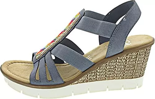 Rieker Sandalen & Slides Rieker Damen Frühjahr/Sommer 65568 Geschlossene Sandalen