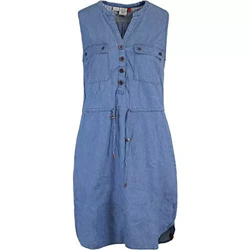 Ragwear Freizeit Ragwear Roisin Denim Kleid