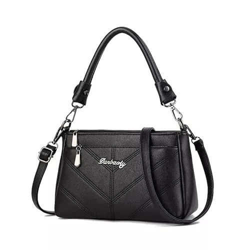 Generic Taschen & Rucksäcke Blisvivi Damen PU Leder Schultertasche Damen Messenger Bag