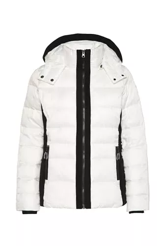 SOCCX Jacken SOCCX Damen Steppjacke mit geprägten Logo Artworks