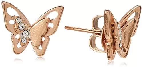 GUESS Schmuck Damen-Ohrringe Guess Fly Away Casual Art. JUBE70185JW, Única, Metall, Zirkonia