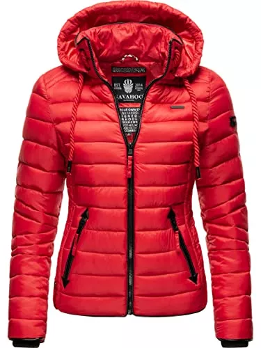Navahoo Jacken Navahoo Damen leichte Übergangsjacke Steppjacke mit Kapuze Lulana XS-XXL