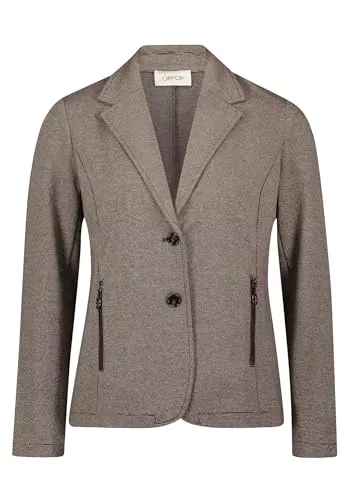 Cartoon Blazer Cartoon Damen Casual-Blazer mit Reverskragen