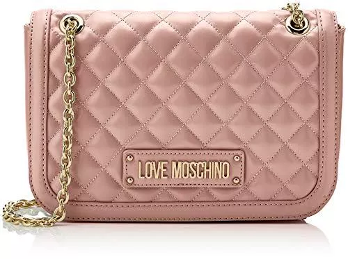LOVE MOSCHINO Taschen & Rucksäcke Love Moschino Damen Quilted Nappa Pu Umhängetasche, 15x10x15 centimeters (W x H x L)