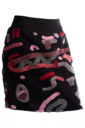 Cara Mia Röcke Woll-Rock Damen Kurz Stretch-Bund Winter Viele Farben 40 42 Viele Farben