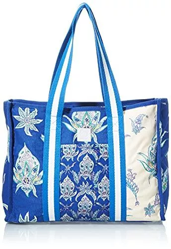 Desigual Taschen & Rucksäcke Desigual Womens Fabric SHOPPING BAG, Blue, U