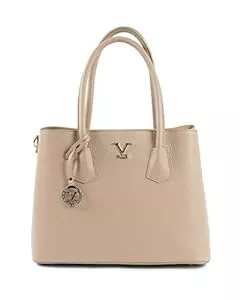 19V69 ITALIA Taschen & Rucksäcke 19V69 ITALIA Damen Womens Handbag Beige 10510 V2 Dollaro Sand Tasche Made in Italy