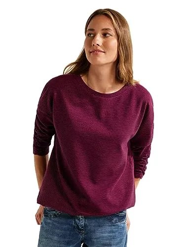 Cecil Pullover & Strickmode Cecil Damen T-Shirt 3/4 Arm Gestreift
