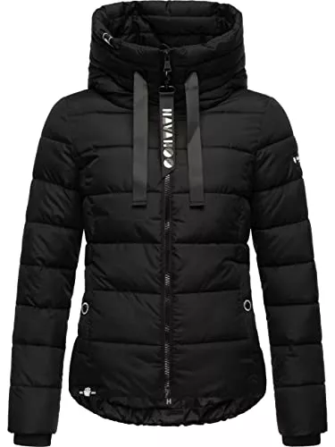 Navahoo Jacken Navahoo Damen mitteldick gefütterte Winter Steppjacke Amayaa XS-XXL