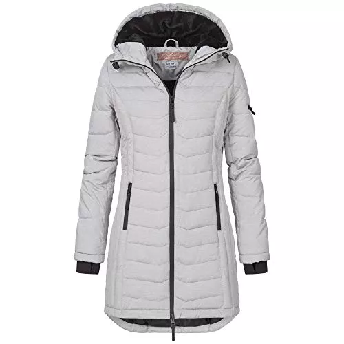 Sublevel Mäntel Sublevel Damen Mantel Winterjacke warme Jacke Outdoorjacke mit Kapuze sportlicher Damen Mädchen Parka S M L XL XXL