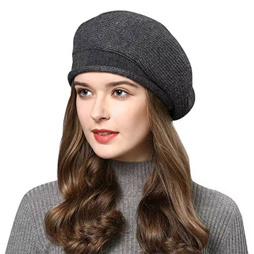 Superora Hüte & Mützen Superora Barett Mütze Damen Baskenmütze Schicke Winter Strick Barett