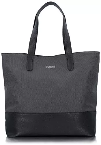 bugatti Taschen & Rucksäcke bugatti Lima Einkaufstasche, Schultasche, Anthrazit, Einheitsgröße, Anthrazit, Einheitsgröße, anthrazit, one size, Tote