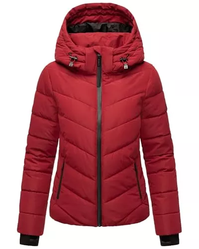 MARIKOO Jacken MARIKOO Damen Winterjacke Steppjacke warm mit abnehmbarer Kapuze Samuiaa XVI XS-XXL