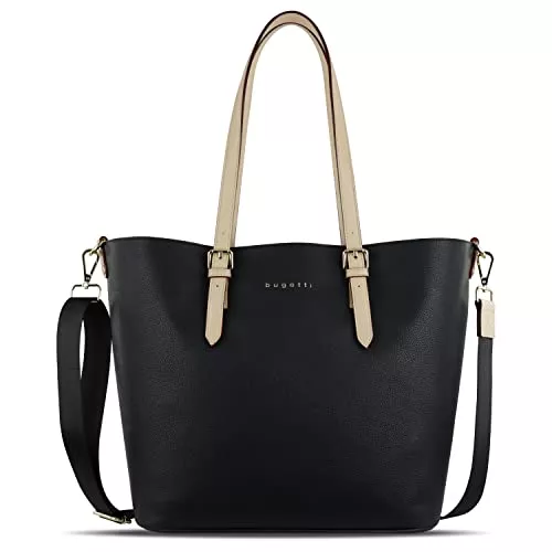 bugatti Taschen & Rucksäcke bugatti Ella Shopper Handtasche für Damen L, Damenhandtasche, Schultertasche