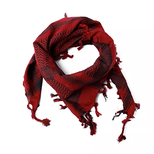 ROCK DADDY Estd 2000 ROCK HARD CLOTHING Schals & Tücher ROCK DADDY Estd 2000 ROCK HARD CLOTHING Halstuch Kopftuch Shemagh Palituch Taktischer Arabischer Arafat Schal Dreieckstuch Palästinenser PLO 100% Baumwolle