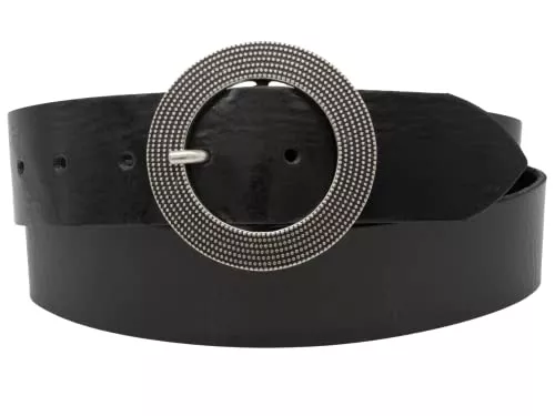 AnnaMatoni Gürtel AnnaMatoni Damen Ledergürtel 4 cm Made in Germany Zeitloses Design, Echtes Rindsleder - Gürtel für Damen mit perfekter Passform, Langlebigkeit und nickelfreier Schließe