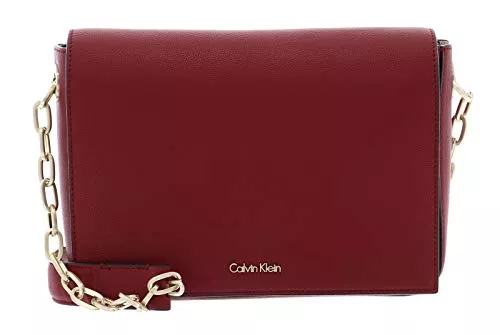 Calvin Klein Taschen & Rucksäcke Calvin Klein Night Out Medium Shoulder Bag Red Dahlia
