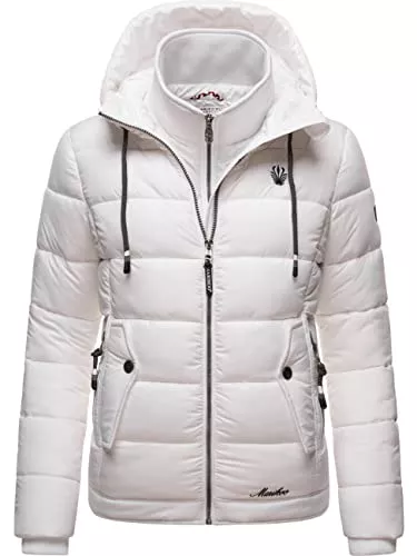 MARIKOO Jacken MARIKOO Damen warme Winter Steppjacke mit Kapuze Taisaa Prc XS-3XL