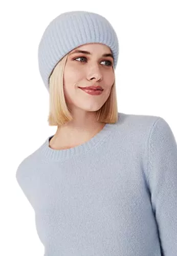 Style & Republic Hüte & Mützen Style & Republic Kaschmir Mütze-Beanie Damen aus 100% Cashmere - Dein kuscheliger Premium Beanie für stilvolle Herbst- & Winter-Momente - in diversen Farbtönen erhältlich