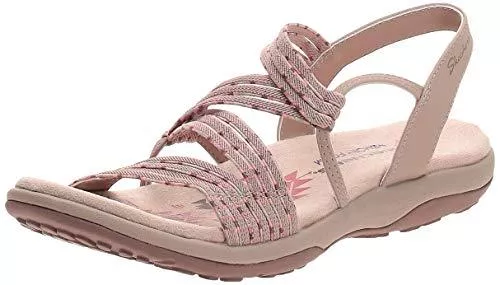 Skechers Sandalen & Slides Skechers Damen Reggae Slim Stretch Appeal Zgore Slingback Sandal Sandale