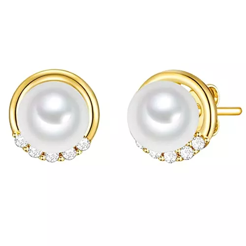 Rafaela Donata Schmuck Rafaela Donata Damen Ohrringe aus 925/- Sterling Silber mit Zirkonia