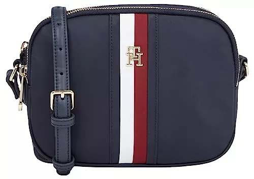 Tommy Hilfiger Taschen & Rucksäcke Tommy Hilfiger Damen Poppy Corporate Handtasche Taschen Und Geldbörsen Blau