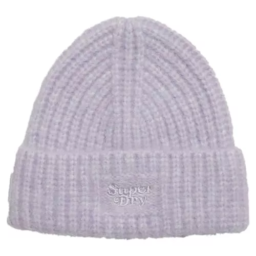Superdry Hüte & Mützen Superdry Damen Rib Knit Beanie Hat Baskenmütze
