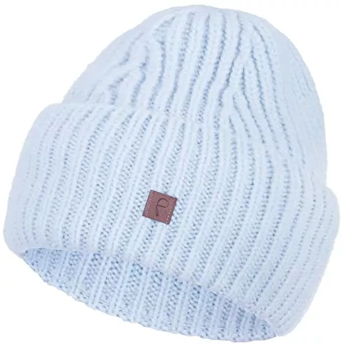 Faera Hüte & Mützen Faera Mütze Damen Beanie Wintermütze weicher Warmer Grobstrick Beanie Strickmütze Herren Mädchen Unisex 78