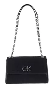 Calvin Klein Taschen & Rucksäcke Calvin Klein Re-Lock Ew Convertible Xbody Perforation CK Black