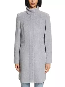 ESPRIT Mäntel ESPRIT Recycelt: Mantel mit Wolle
