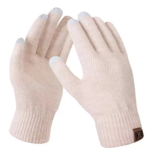 Bequemer Laden Handschuhe & Fäustlinge Bequemer Laden Damen Winter Warm Touchscreen Handschuhe Thermo Winterhandschuhe Kaschmir Strickhandschuhe Wollhandschuhe Frauen Geschenk Weihnachten