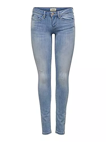 ONLY Jeans ONLY Female Skinny Jeans ONLPower Mid Push-up Skinny Fit Jeans