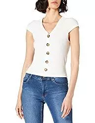 ONLY Tops ONLY Damen Onlnella S/S Button Top Noos JRS T-Shirt