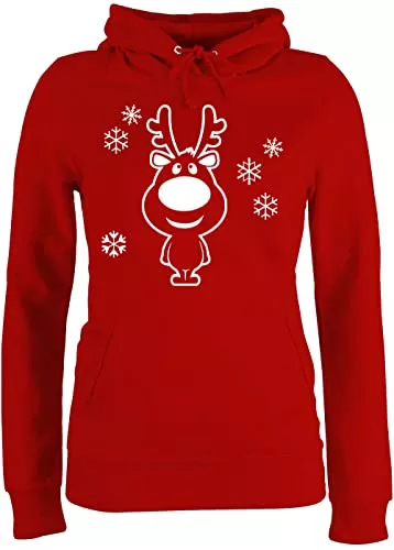 Shirtracer Kapuzenpullover Shirtracer - Pullover Damen Hoodie Frauen - Frauen Geschenk Damen - Nö Einfach Nö Einhorn