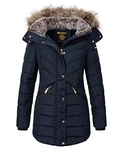 Geographical Norway Jacken Geographical Norway Damen Winterjacke Parka Damenjacke D-456