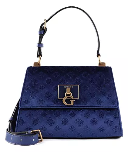 GUESS Taschen & Rucksäcke GUESS Stephi Top Handle Flap Bag Midnight