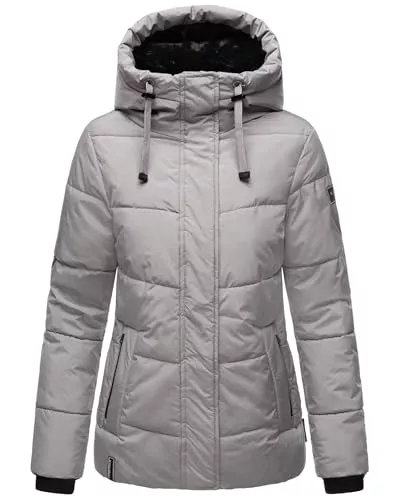 Navahoo Jacken Navahoo Damen Winterjacke Steppjacke warm mit Kapuze Sag ja XIV S-XXL