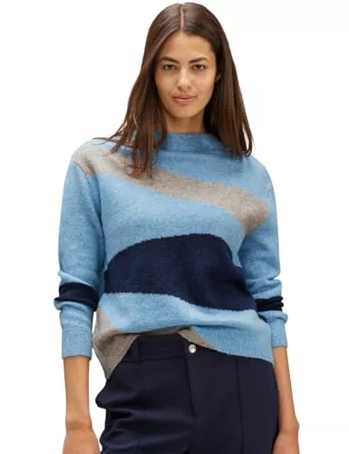 Street One Pullover & Strickmode Street One Damen Pullover mit Streifen