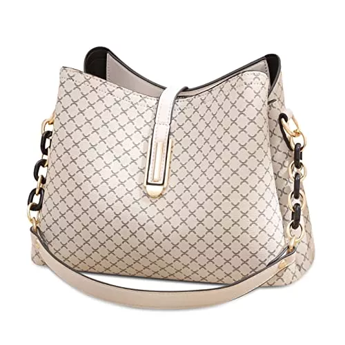 VARLIVOO Taschen & Rucksäcke VARLIVOO Vintage Damen Handtaschen Schultertasche Frauen Umhängetasche Henkeltasche Damen Taschen Klein Crossbody Bag für Shopper Arbeit Reisen Wasserdicht PU Leder