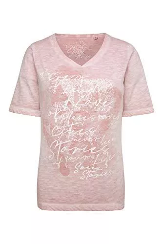 SOCCX T-Shirts Für größere Ansicht Maus über das Bild ziehen Besuchen Sie den SOCCX-Store SOCCX Damen T-Shirt mit All Over Print und Artwork