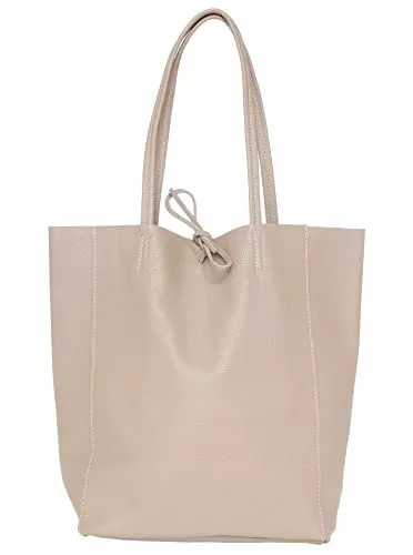 Zwillingsherz Taschen & Rucksäcke Zwillingsherz Ledertasche - Shopper aus 100% Echtleder - Hochwertige Tasche für Damen Frauen Mädchen – Shopper groß und elegant - Schultertasche