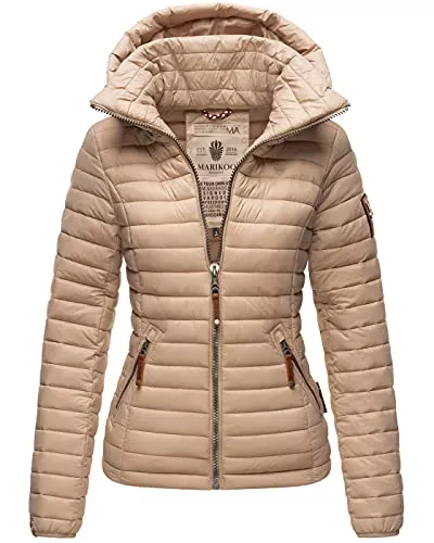 MARIKOO Jacken MARIKOO Damen Jacke Steppjacke Übergangsjacke gesteppt B839